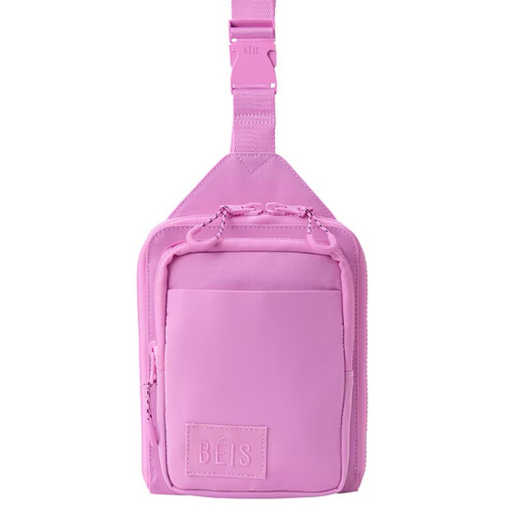 BEIS Vibrant Pink Crossbody Bag